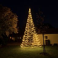 8m Outdoor Starry Night Light Tree, 1520 Warm White LEDs