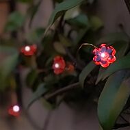5m Solar Multi Function Copper Firefly Wire Flower Fairy Lights