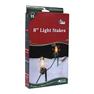 25cm Stakes For Mounting Fairy Lights, 25 Pack