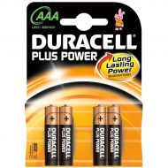 Duracell Alkaline Batteries - AAA Pack of 4