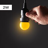 FestoonPro 2W E27 Yellow LED Festoon Bulb