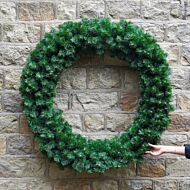 1.2m Outdoor Green Commercial Christmas Wreath