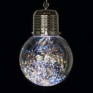 Large Hanging Festoon Bulb with LED Firefly Lights