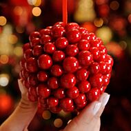 8cm Red Berry Christmas Tree Bauble
