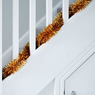 2m Chunky & Fine Gold Tinsel Christmas Tree Decoration