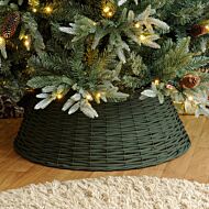 50cm x 70cm Green Willow Christmas Tree Skirt