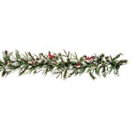 1.8m Battery Christmas Garland with Cones