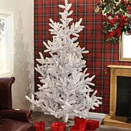 7ft Noble Spruce Flocked Christmas Tree
