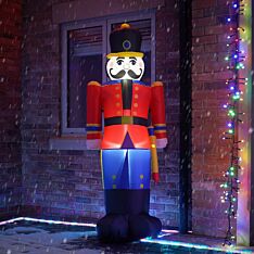Outdoor Inflatable Christmas Nutcracker Figure