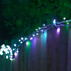 Indoor and Outdoor Christmas Tree Fairy Lights, Colour Select LEDs, Remote Controlled