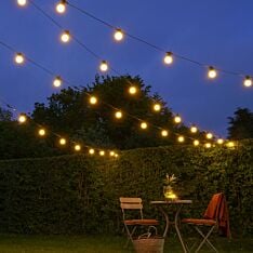 ConnectGo® Festoon Lights, Connectable, Frosted LED Bulbs