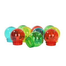 G50 Multi Coloured Caps for CP064 and CG061 Festoon Lights, 10 Pack