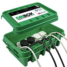 Dribox Medium Weatherproof Connection Box Green Edition