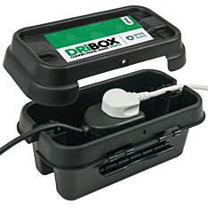 Dribox Weatherproof Small Connection Box Black Edition