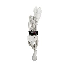 FestoonPro White Connectable Y Cord