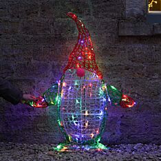 90cm Outdoor Soft Acrylic Christmas Gonk Figure