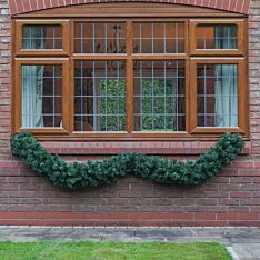2.5m Outdoor Green Commercial Christmas Garland