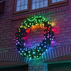 1.2m Outdoor Commercial Smart App Controlled Twinkly Christmas Wreath, Special Edition - Gen II