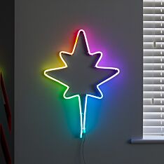 62cm Smart App Controlled Twinkly Indoor Flex North Star Silhouette - Gen II