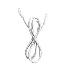2m White Extension Lead, Connectable