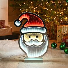 40cm Infinity Santa Face Christmas Figure