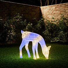 Twinkly Smart App Controlled Doe Reindeer Christmas Figure