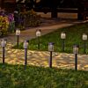 Solar Biba Stake Lights, 8 Pack
