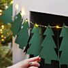 Battery DIY Paper Christmas Tree Fairy Lights