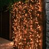 1.92m Cluster Curtain Light, 480 Warm White LEDs