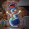 60cm Infinity Snowman Christmas Figure