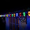 3.8m Plug In Large Pinecones String Lights, Multi Coloured LEDs