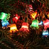 11.8m Outdoor Traditional Canterbury Belles Christmas Tree Fairy Lights. Multi Coloured LEDs