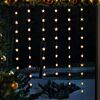 1m x 1.1m Battery Star Curtain Lights, 54 Warm White