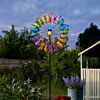 Solar Butterfly Wind Spinner Stake Light