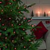 4.9cm Indoor & Outdoor Battery Multifunction Berry Lights, 50 Red LEDs