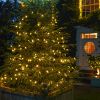 12m Outdoor C6 Christmas String Lights, Warm White LEDs