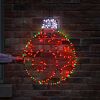 Outdoor Flexibright Christmas Bauble Silhouette, 243 Twinkling LEDs
