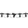 9 Port Black Curtain Connector, Connectable