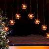 1.2m x 1.6m Outdoor Starburst Christmas Curtain Lights
