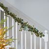 1.5m Eucalyptus Christmas Garland with Red Berries