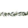1.13m Frosted White Berry Flocked Christmas Garland 