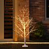 White Dewdrop Microdot Tree with Warm White LEDs