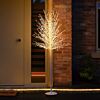White LED Microdot Topiary Tree with Warm White LEDs