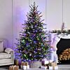 Pre Lit PE Winterview Pine Christmas Tree