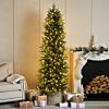 Pre Lit PE Sierra Nevada Fir Christmas Tree
