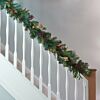 1.8m Red Berry and Hessian Christmas Garland 