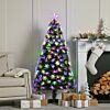Fibre Optic Multicolour Snowflake Christmas Tree