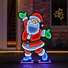 1.2m Outdoor Infinity Santa Christmas Figure