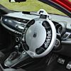 Disklok Small Silver Car Steering Wheel Lock