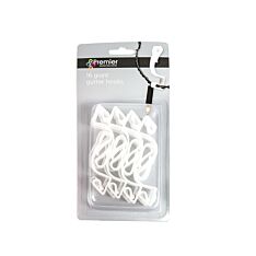 Giant White Gutter Hooks, 16 Pack